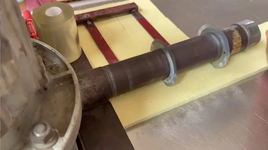Cutting felt pads