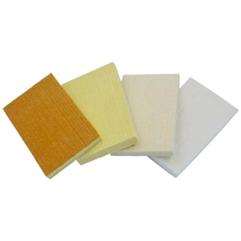 Heat-resistant felt pads in various materials