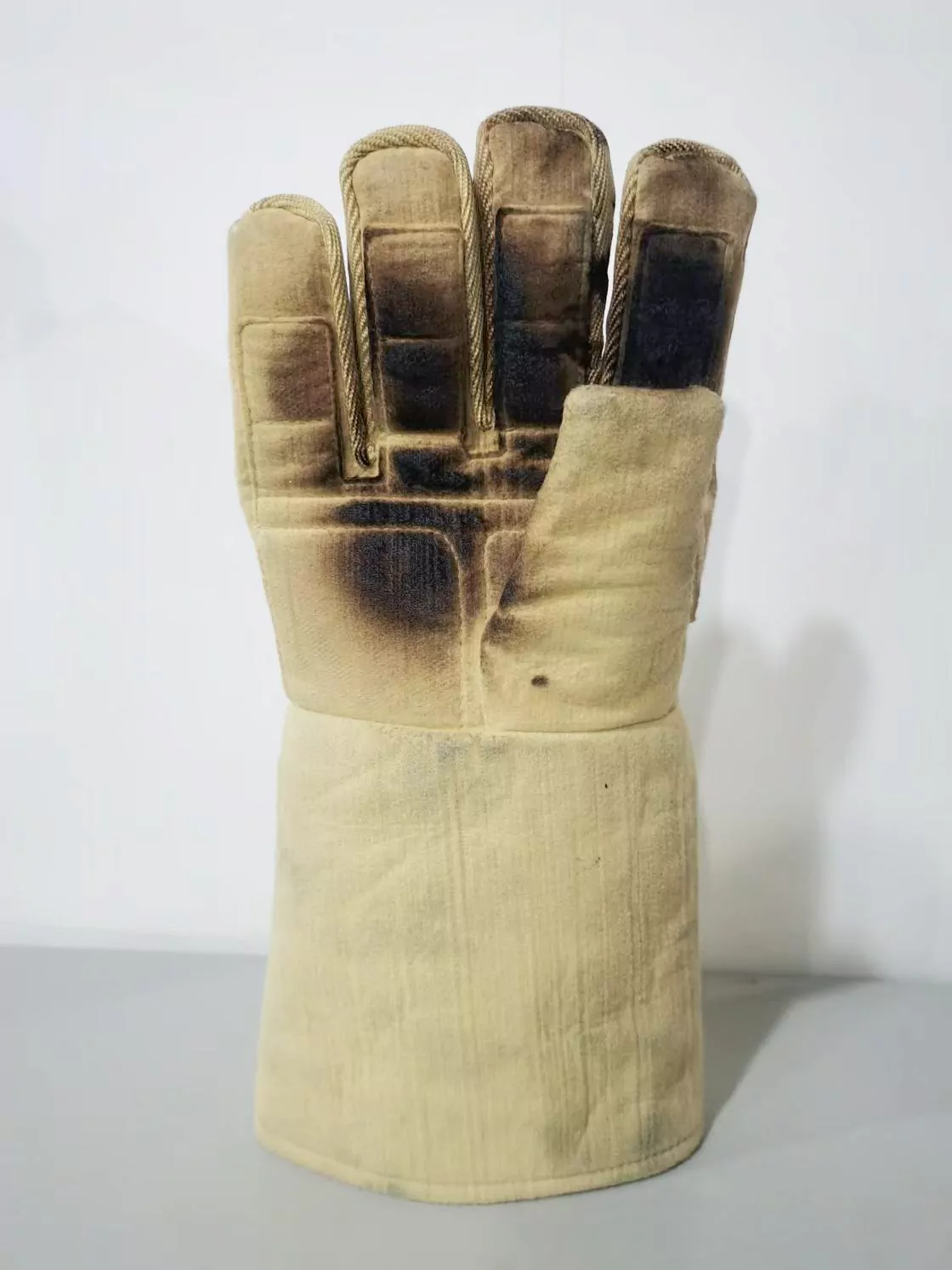 GP51 heat resistant gloves After Heat Resistance Testing