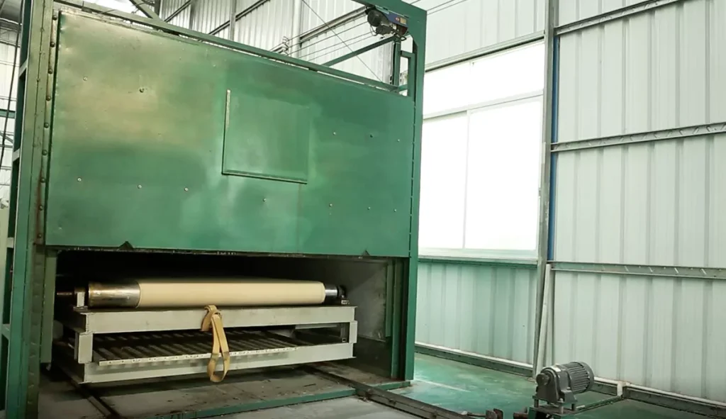 Heat Setting Process in Felt Roller Manufacturing