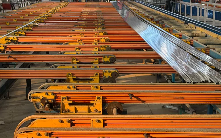 Felt Belts Used on Aluminum Profile run-out table and Cooling Tables