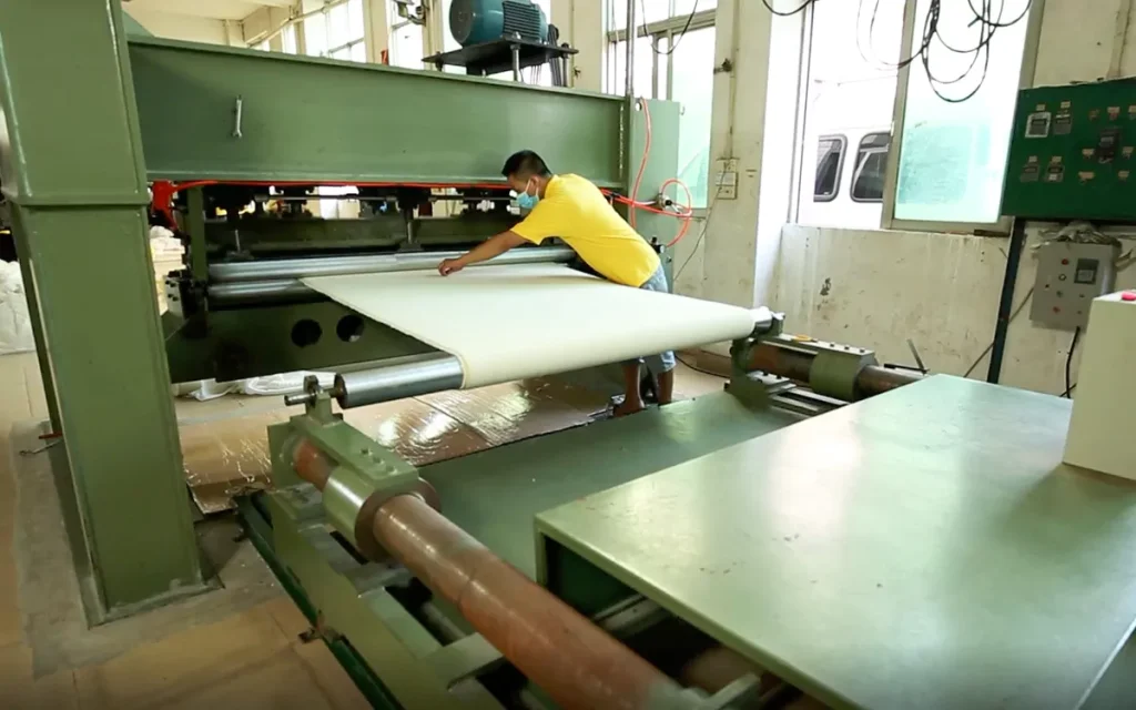 CALM has dedicated production equipment designed specifically for industrial felt manufacturing.