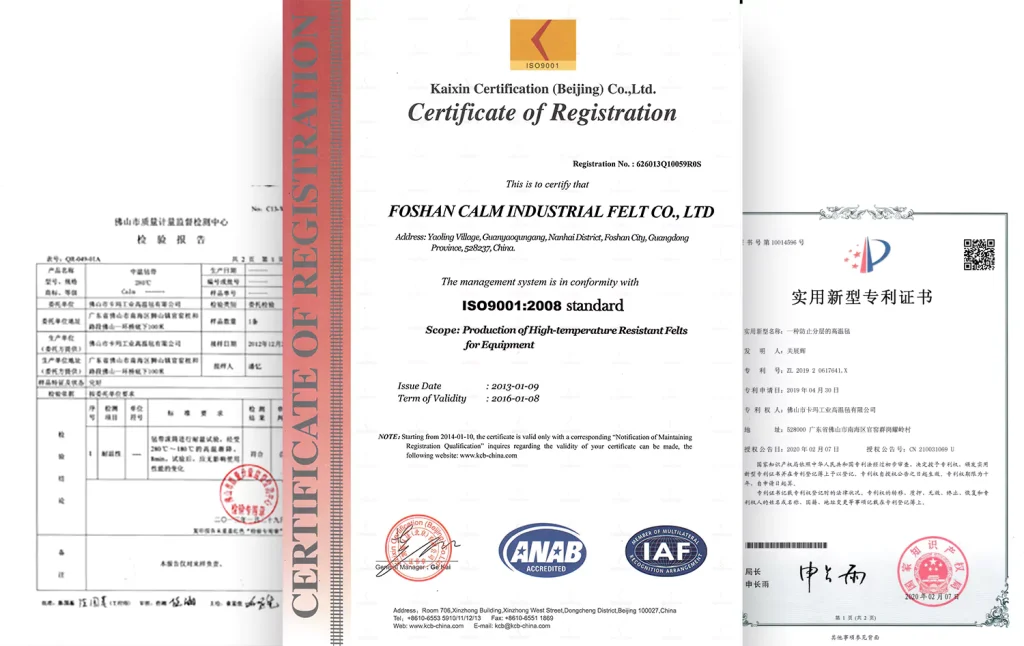 CALM Certificates & Qualifications