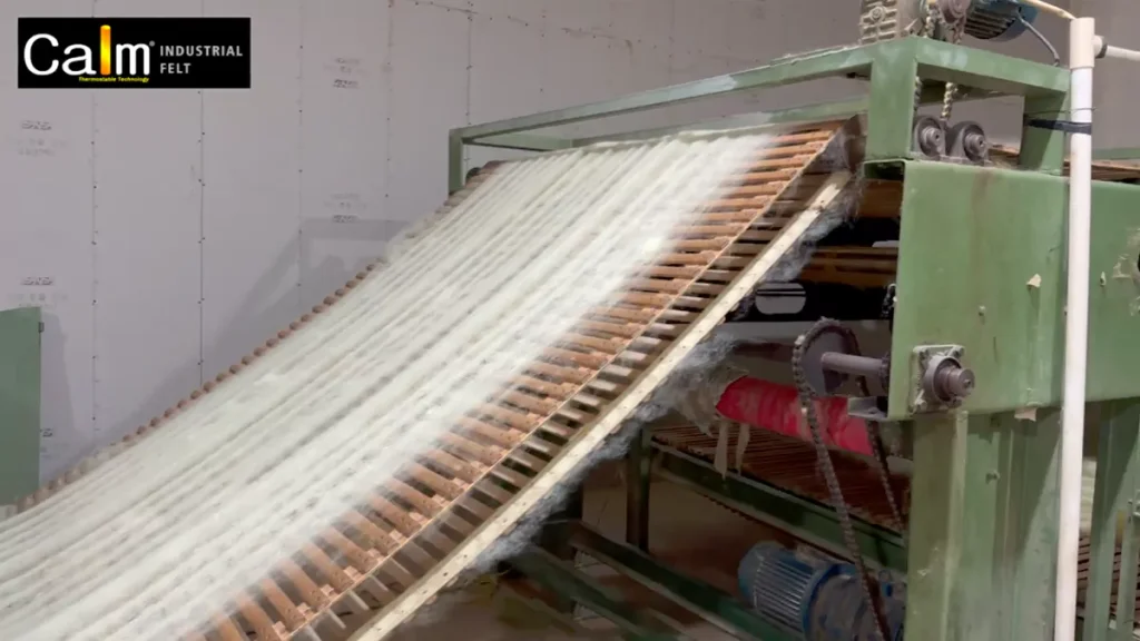 High Temperature Aramid Fiber Carding Process